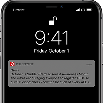 PulsePoint Respond Agency Message AED Contest